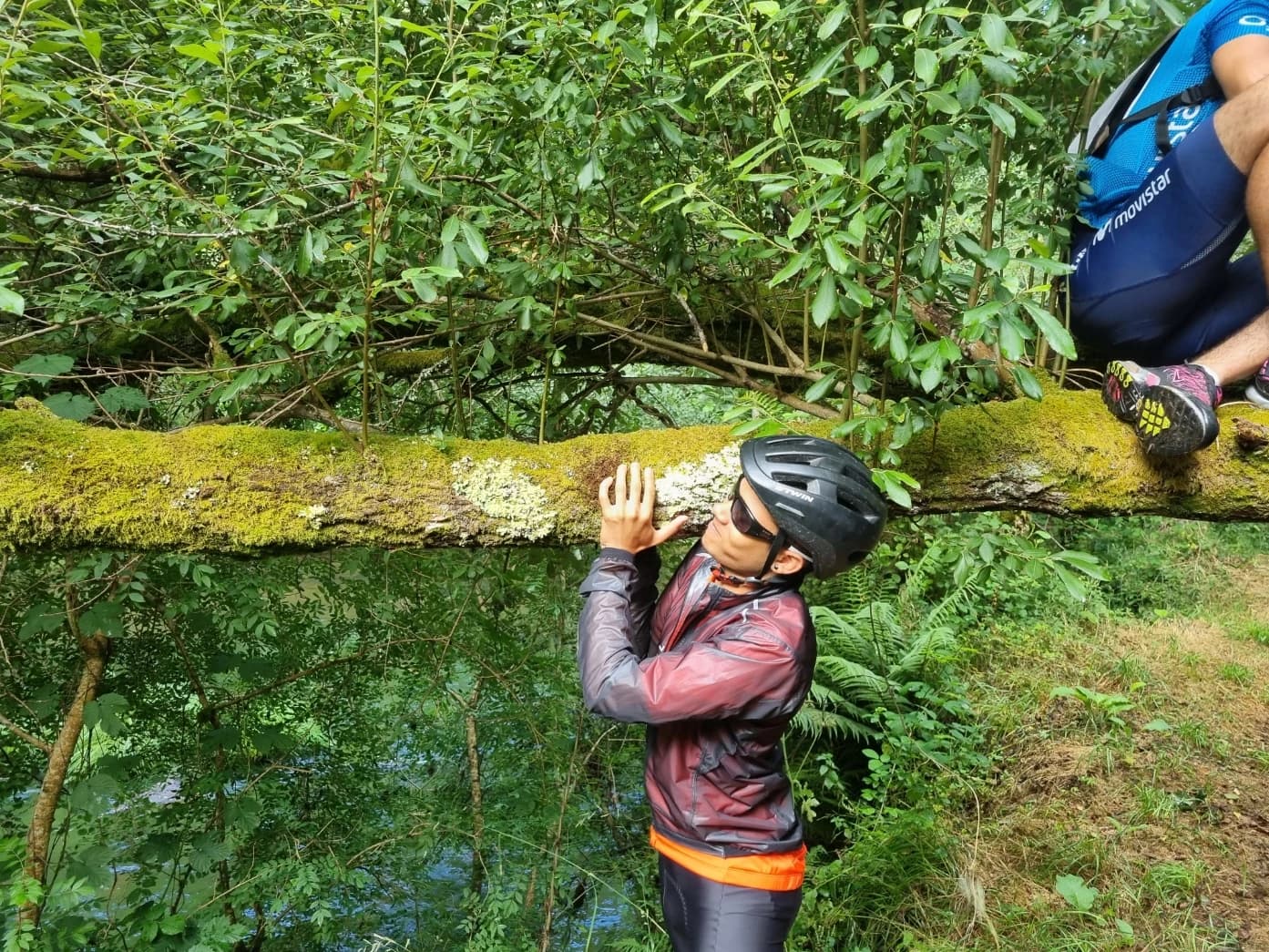 Voluntarios del CAPAC en una actividad al aire libre